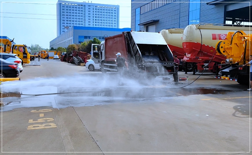 献县高压清洗案例